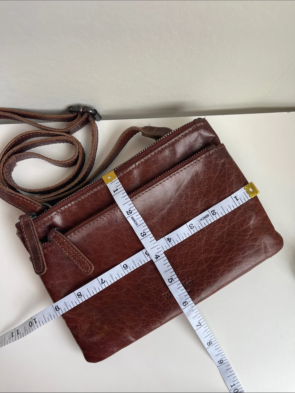 Wild West Los Angeles Genuine Leather Crossbody Bag